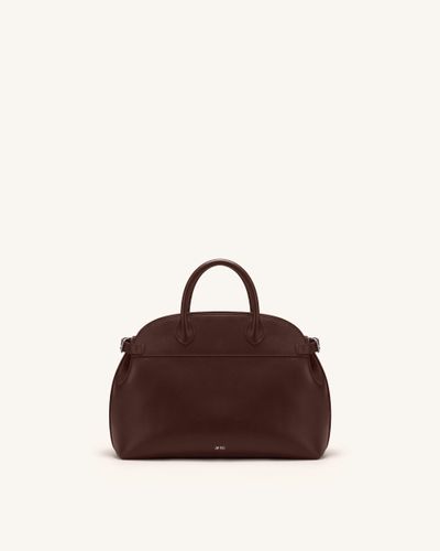 Arden Sac à poignée incurvée - Marron foncé - JW PEI - Modalova