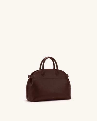 Arden Sac à poignée incurvée - Marron foncé - JW PEI - Modalova