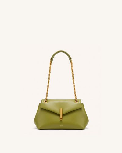 Valerie Sac porté épaule à rabat et chaîne - Vert olive - JW PEI - Modalova