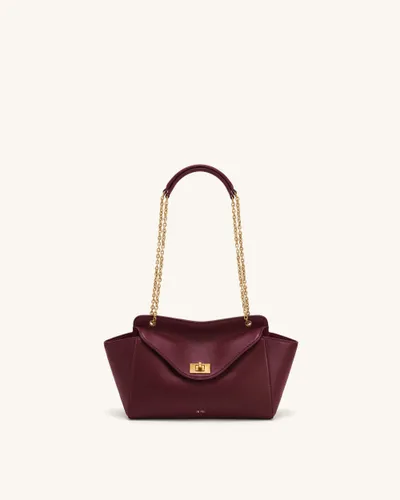 Lucia Sac à bandoulière enveloppe à chaîne - Bordeaux - JW PEI - Modalova