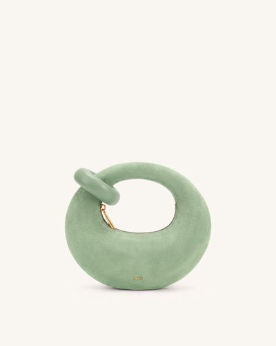 Petit sac à main Abacus en suédine - Vert clair - JW PEI - Modalova