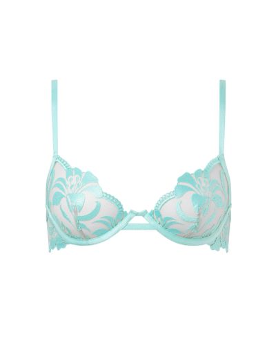 Leonora Wired Bra Island Paradise Blue/Sheer - Bluebella - US - Modalova