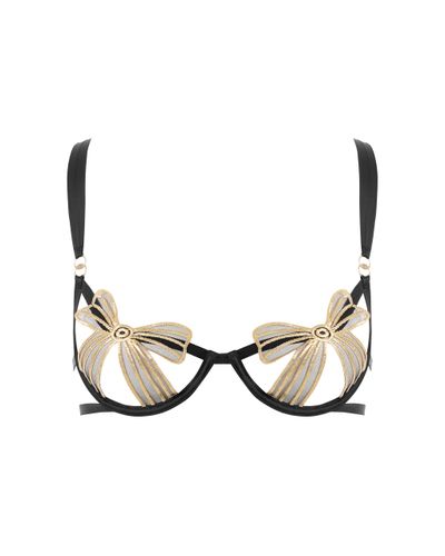 Annabel Wired Bra Black/Gold - Bluebella - US - Modalova