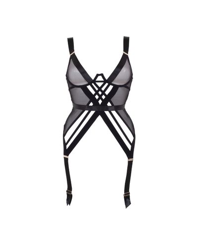 Sawyer Wired Basque Black - Bluebella - US - Modalova