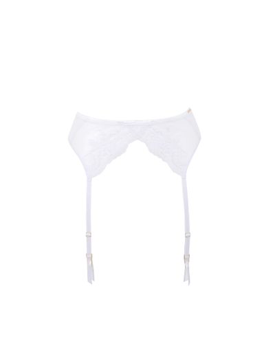 Marseille Garter Belt White - Bluebella - US - Modalova