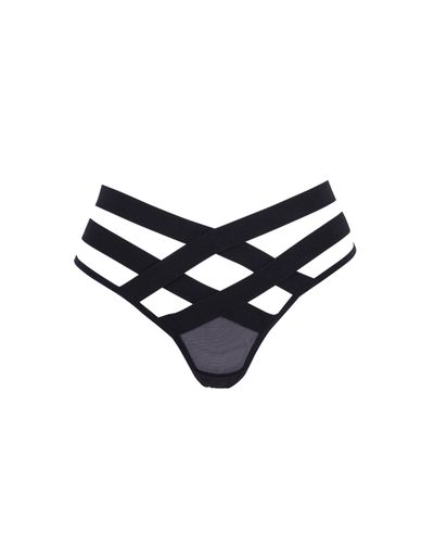 Bluebella Emilia Thong Black - S - Bluebella - Modalova