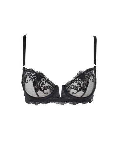 Marseille Embroidered Sheer Bra - 32A - Bluebella - Modalova