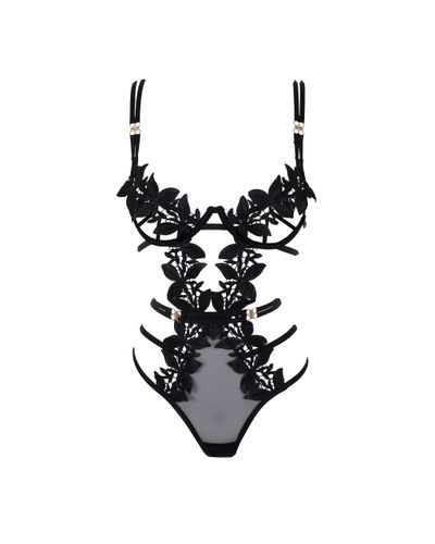 Bluebella Ophelia Open Bodysuit Black - 32A - Bluebella - US - Modalova