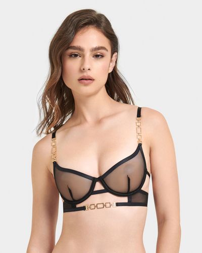 Calypso Bra Black/Gold - Black / 30B - Bluebella - Modalova