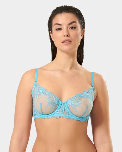 Marseille Bra Blue Topaz - Blue / 30A - Bluebella - Modalova