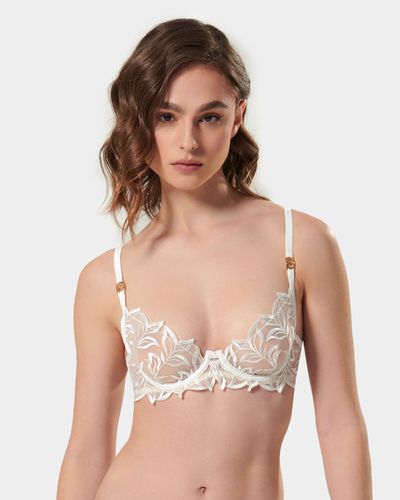 Isadora Wired Bra White - White / 30A - Bluebella - Modalova