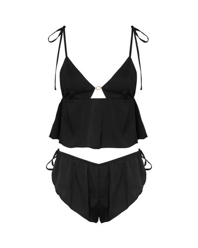 Bluebella Nicole Luxury Satin Cami and Short Set - S - Bluebella - US - Modalova