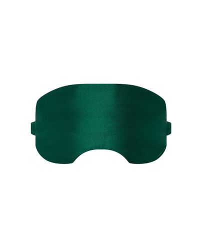 Saskia Luxury Satin Eye Mask Aventurine Green - Bluebella - US - Modalova