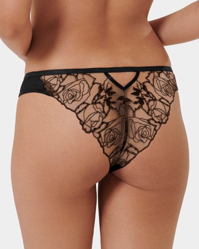 Rosalie Panties Black/Sheer - Black / S - Bluebella - US - Modalova
