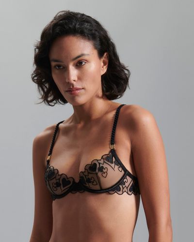 Harlow Wired Bra Black - Black / 30A - Bluebella - US - Modalova