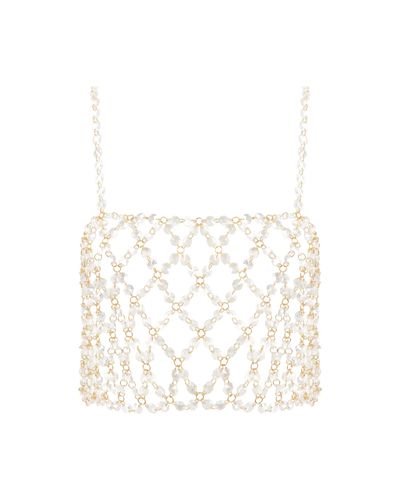 Crystal Cami Crop Top Clear - Bluebella - US - Modalova