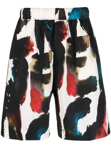 Shorts With Print - Alexander McQueen - Modalova