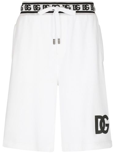Bermuda Shorts With Logo - Dolce & Gabbana - Modalova