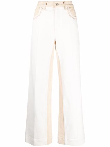 CHLOÃ - Cotton Wide Leg Trousers - ChloÃ© - Modalova