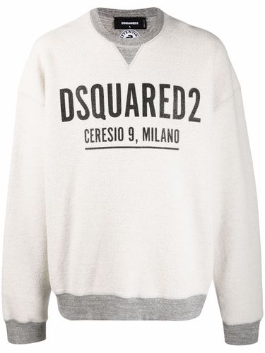 DSQUARED2 - Cotton Logo Sweatshirt - Dsquared2 - Modalova