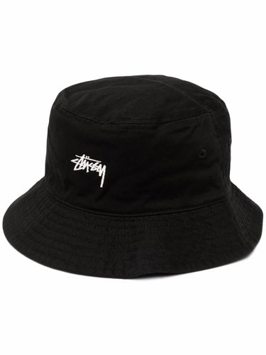 STUSSY - Logo Cotton Bucket Hat - Stussy - Modalova