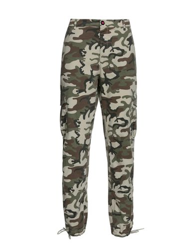 Cotton Cargo Camouflage Trousers - I Love My Pants - Modalova