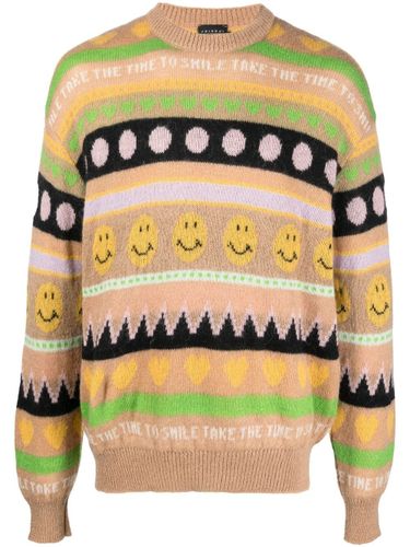 Wool Blend Striped Sweater - Joshua Sanders - Modalova