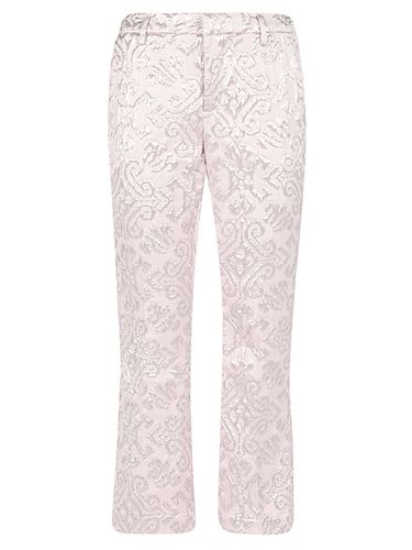 Cotton Cropped Flared Trousers - I Love My Pants - Modalova