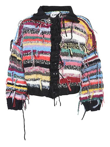 Wool Crochet Oversized Cardigan - Cavia - Modalova