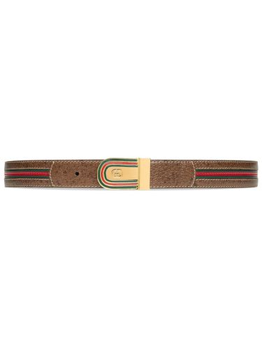 GUCCI - Leather Belt - Gucci - Modalova