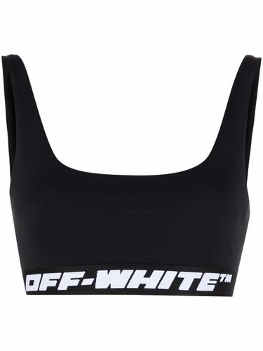 OFF-WHITE - Logo Band Bra Top - Off-White - Modalova