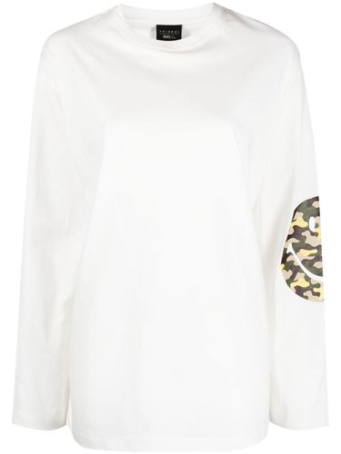 Logo Cotton Longsleeves T-shirt - Joshua Sanders - Modalova
