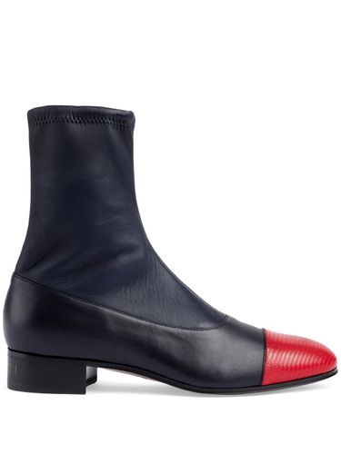 GUCCI - Leather Boots - Gucci - Modalova