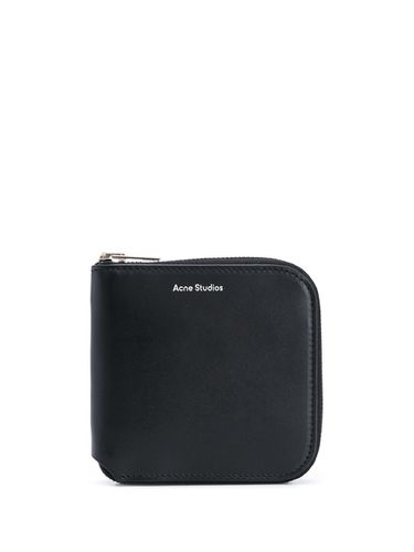 Leather Zipped Wallet - Acne Studios - Modalova