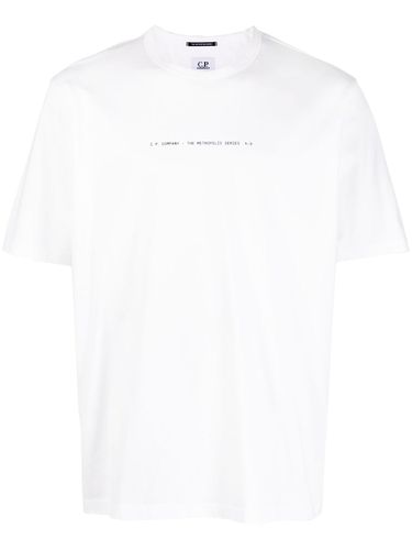 C.P. COMPANY - Logo Cotton T-shirt - C.p. company - Modalova