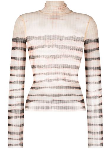 Striped Long Sleeve Top - Jean Paul Gaultier X Knwls - Modalova