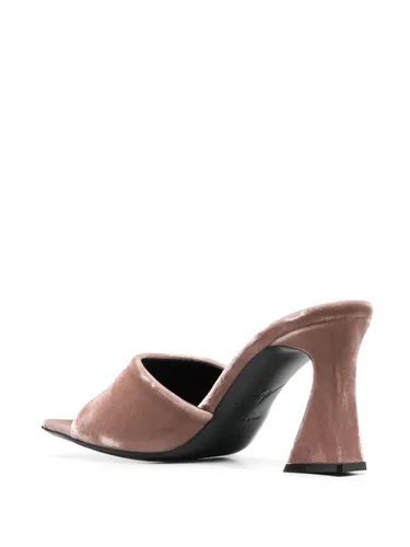 Velvet Mule Sandals - Giuseppe Zanotti Design - Modalova