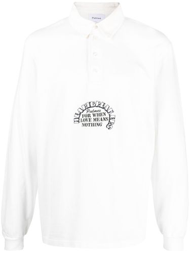 PALMES - Logo Organic Cotton Shirt - Palmes - Modalova
