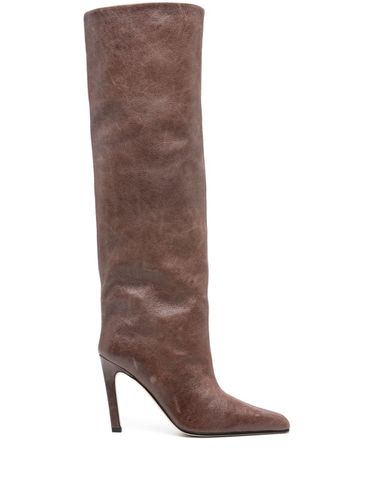 Jude Leather Heel Boots - Paris Texas - Modalova