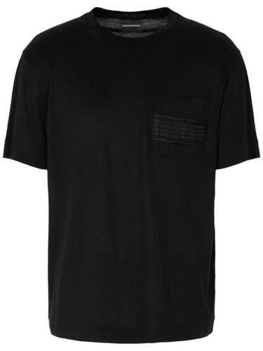 EMPORIO ARMANI - Pocket T-shirt - Emporio Armani - Modalova