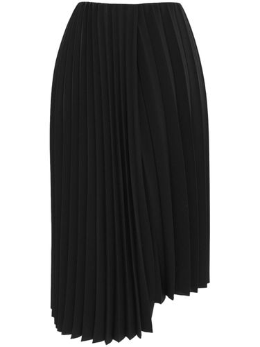 Asymmetric Pleated Midi Skirt - Saint Laurent - Modalova