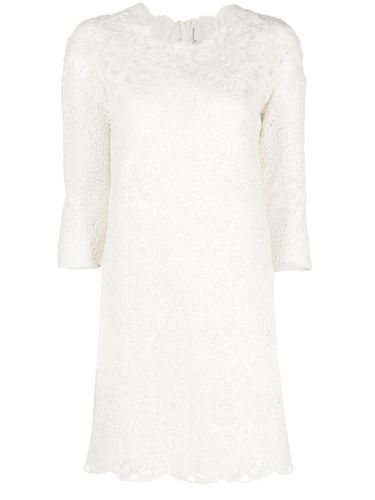 Wool Blend Short Dress - Ermanno Scervino - Modalova