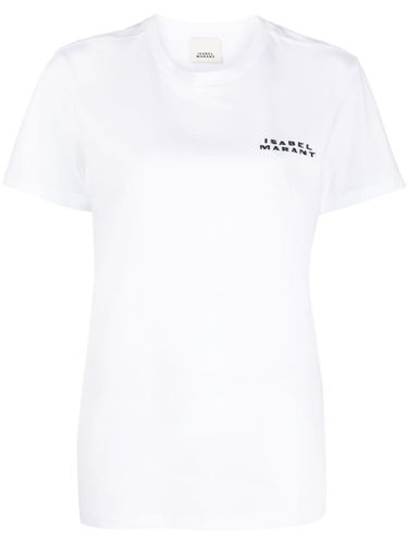 ISABEL MARANT - Logo Cotton T-shirt - Isabel Marant - Modalova