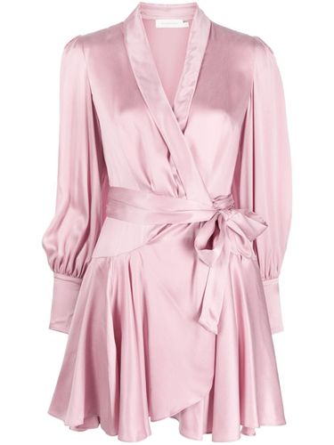 ZIMMERMANN - Silk Wrap Mini Dress - Zimmermann - Modalova