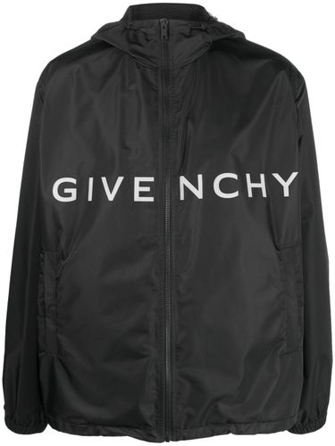 GIVENCHY - Logo Hooded Windbreaker - Givenchy - Modalova
