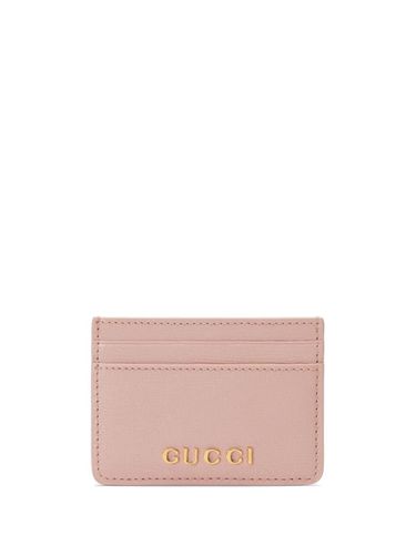 GUCCI - Logo Leather Card Case - Gucci - Modalova