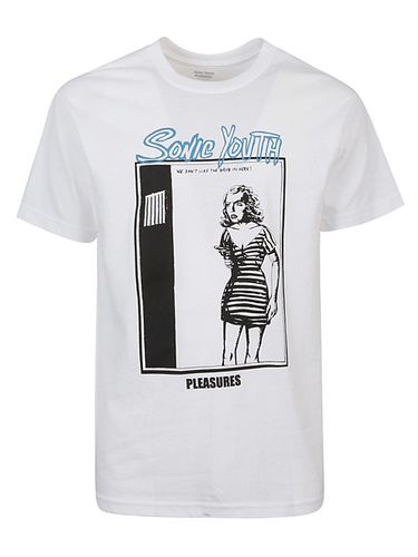 PLEASURES - Printed Cotton T-shirt - Pleasures - Modalova