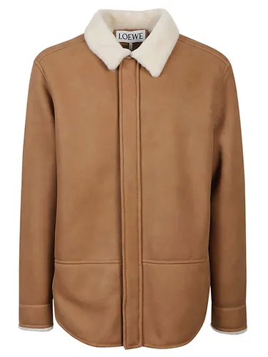 LOEWE - Shearling Overshirt - Loewe - Modalova