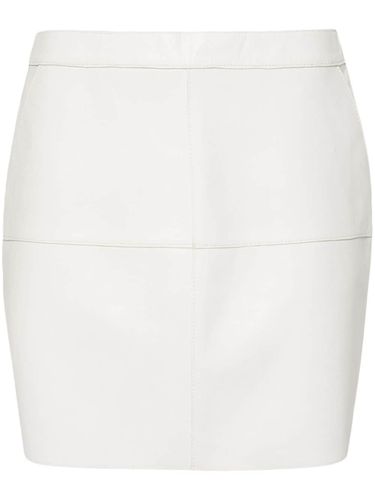 PAROSH - Leather Mini Skirt - Parosh - Modalova