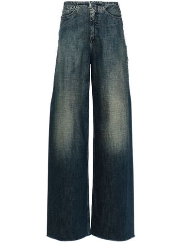 Wide-leg Denim Jeans - MM6 Maison Margiela - Modalova